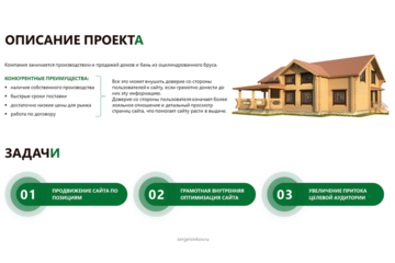 С нуля в топ-10 за 4 месяца по домам и баням из бревна по Москве