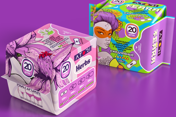 Упаковка средств женской гигиены ATORI