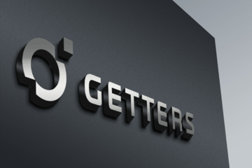 Логотип и фирменный стиль компании "Getters"