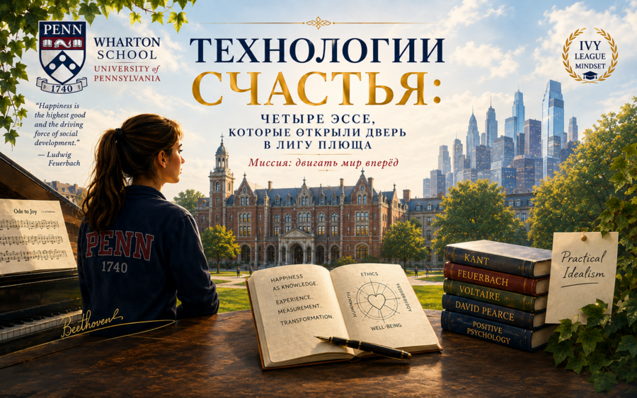 Технократия счастья: четыре эссе в университет Лиги плюща
